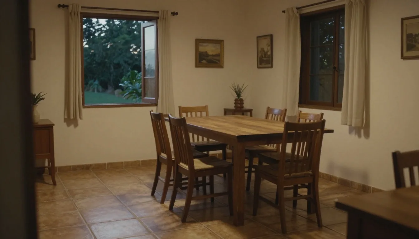 Pessoa segurando e contando cédulas de dinheiro brasileiro sobre uma mesa de madeira escura